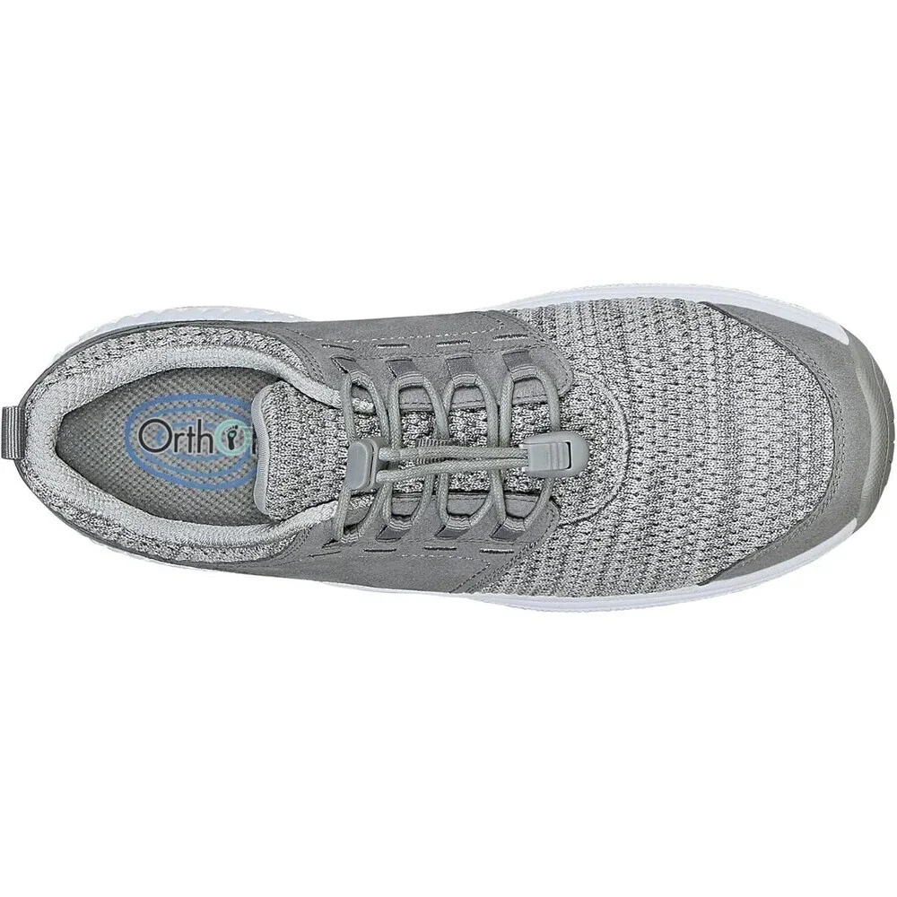 Orthofeet Francis 844 Sneaker Womens US 9 2E Gray Athletic Walking Shoes GAL1388